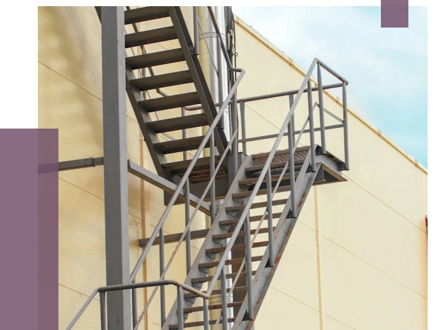 Пожарные лестницы в Нерюнгри от 13032 руб. — монтаж и продажа | ПРОЛЁТ-Нрю