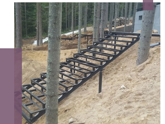 Монтаж металлических лестниц в Нерюнгри от 14390 руб. 