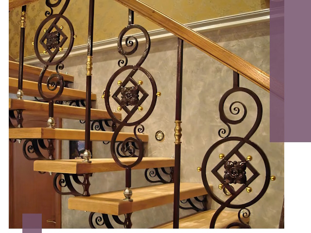 Изготовление кованых лестниц под ключ в Нерюнгри