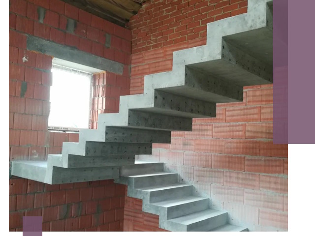 Бетонные лестницы под ключ в Нерюнгри: монтаж, демонтаж, ремонт