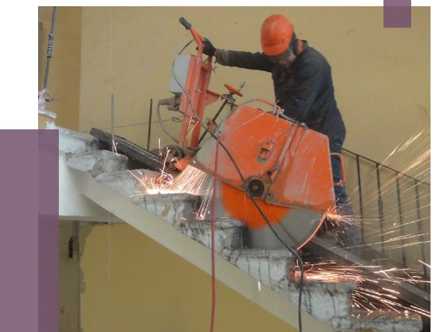 Демонтаж бетонных лестниц в Нерюнгри от 4887 руб. за м2 | ПРОЛЁТ-Нрю