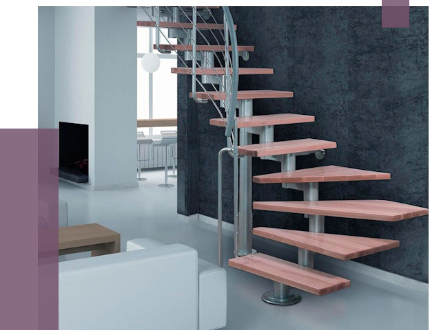 Модульные лестницы в Нерюнгри от 17919 руб. — купить в ПРОЛЁТ-Нрю