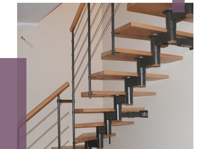 Изготовление модульных лестниц в Нерюнгри от 12218 руб. 