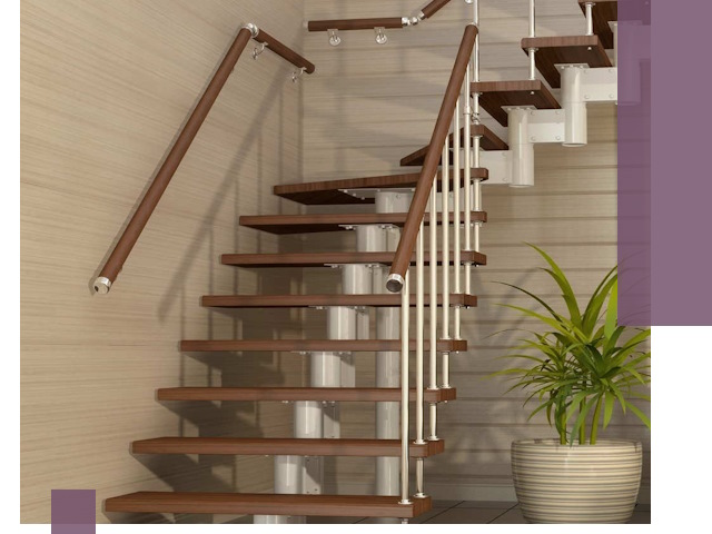 Изготовление модульных лестниц под ключ в Нерюнгри