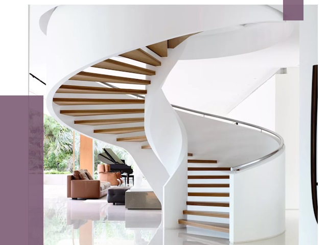 Винтовые лестницы в Нерюнгри под ключ от 51585 руб. | ПРОЛЁТ-Нрю