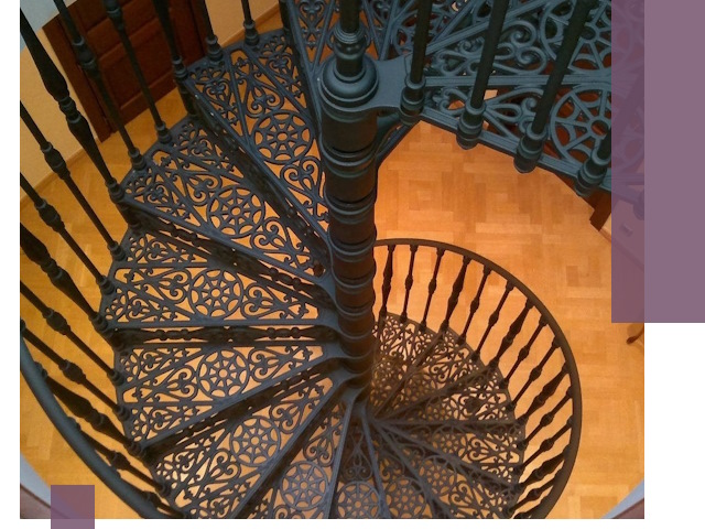 Винтовые лестницы под ключ в Нерюнгри: производство и монтаж