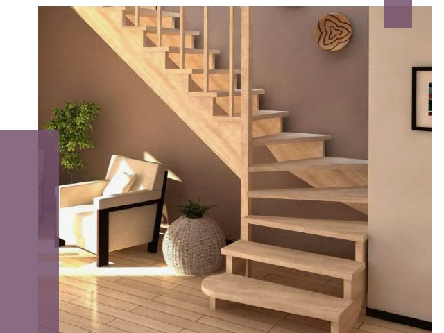 Изготовление Г-образных лестниц в Нерюнгри от 20091 руб. 