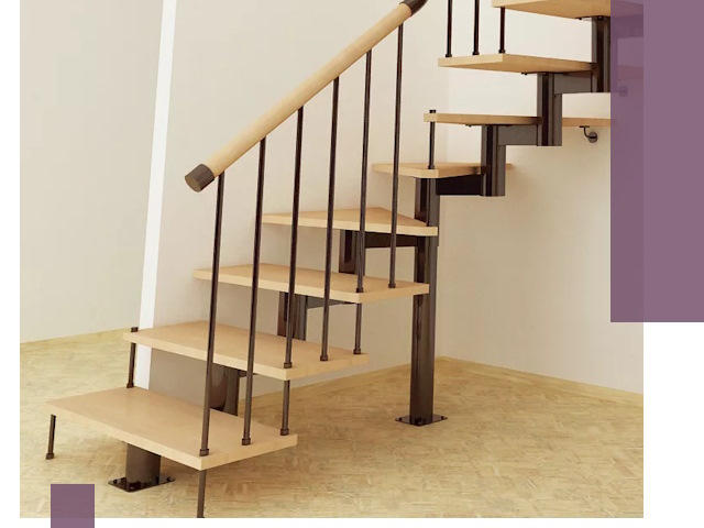 Монтаж лестниц на больцах в Нерюнгри — быстро и надежно