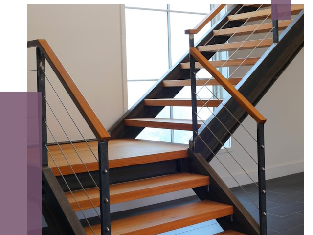 Изготовление лестниц на металлокаркасе в Нерюнгри от 20091 руб. | ПРОЛЁТ-Нрю