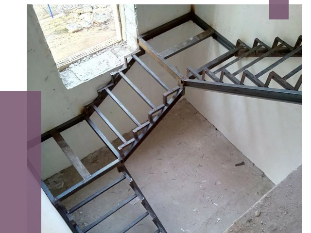 Монтаж лестниц на металлокаркасе в Нерюнгри от 13575 руб. — ПРОЛЁТ-Нрю