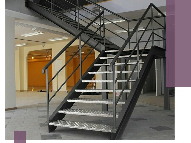 Лестницы для офиса в Нерюнгри: изготовление, монтаж, демонтаж