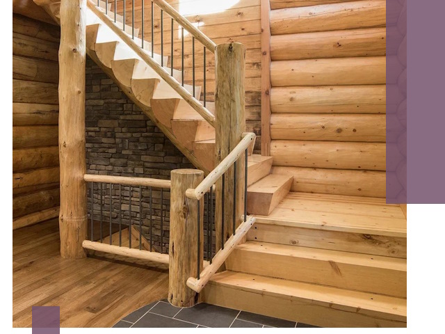 Лестницы в баню под заказ и профессиональный монтаж в Нерюнгри