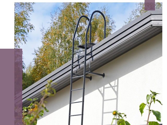 Лестницы на крышу в Нерюнгри от 20308 руб. — монтаж и монтаж ПРОЛЁТ-Нрю