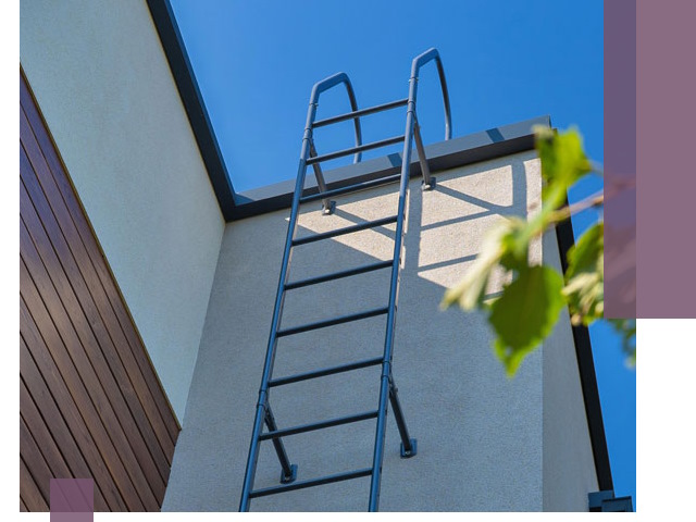 Лестницы на крышу в Нерюнгри — изготовление, монтаж, демонтаж