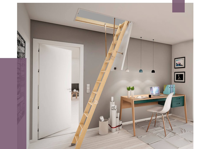 Чердачные лестницы в Нерюнгри — от 15476 руб. | ПРОЛЁТ-Нрю