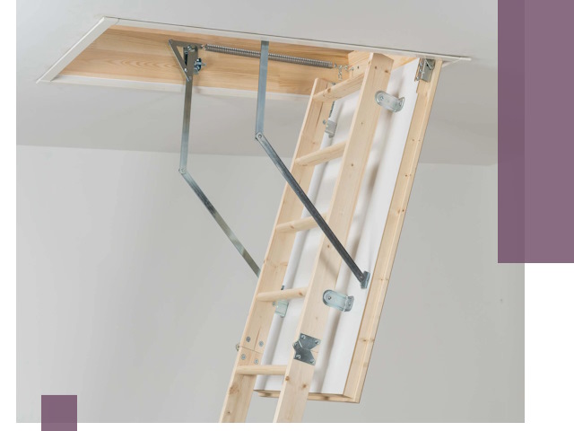 Установка чердачной лестницы под ключ в Нерюнгри