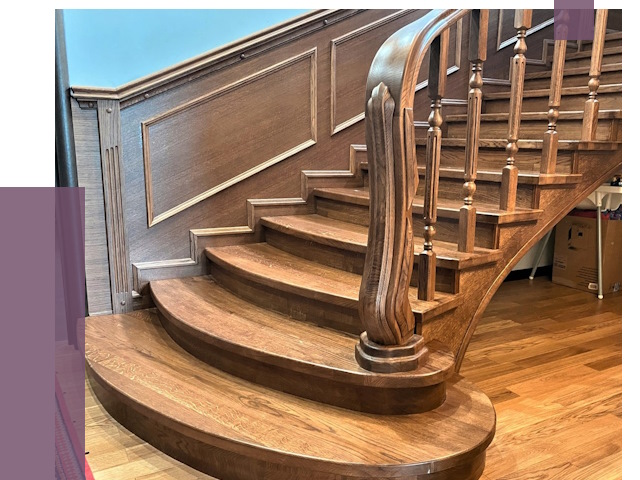 Дубовые лестницы под ключ в Нерюнгри от 187335 руб. — ПРОЛЁТ-Нрю