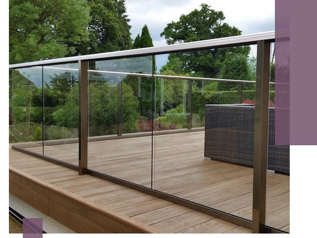 Алюминиевые перила на заказ в Нерюнгри — монтаж и гарантия