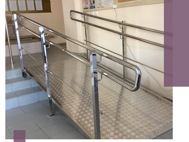 Перила для инвалидов в Нерюнгри — надежные поручни и ограждения