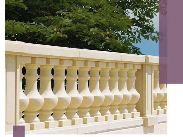 Установка балюстрады в Нерюнгри: изготовление и монтаж под ключ