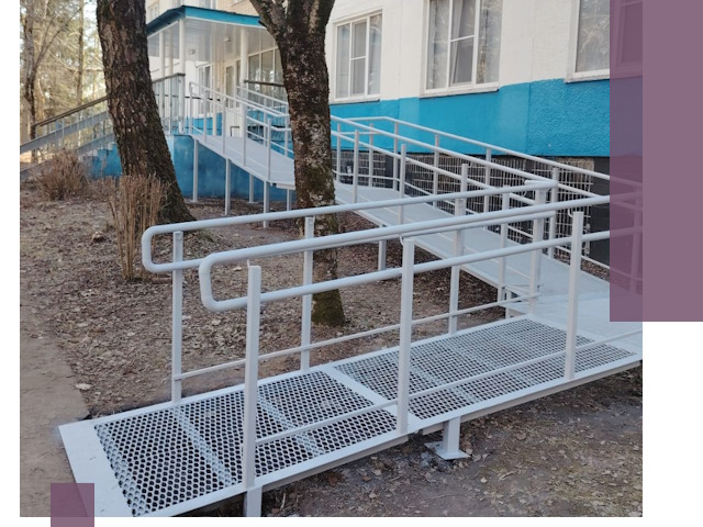 Пандусы под ключ в Нерюнгри: изготовление, монтаж и демонтаж