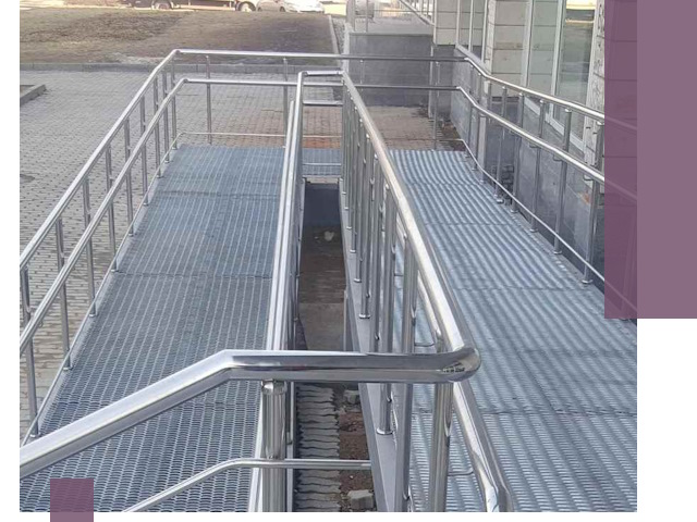 Монтаж пандусов любой сложности в Нерюнгри за короткие сроки