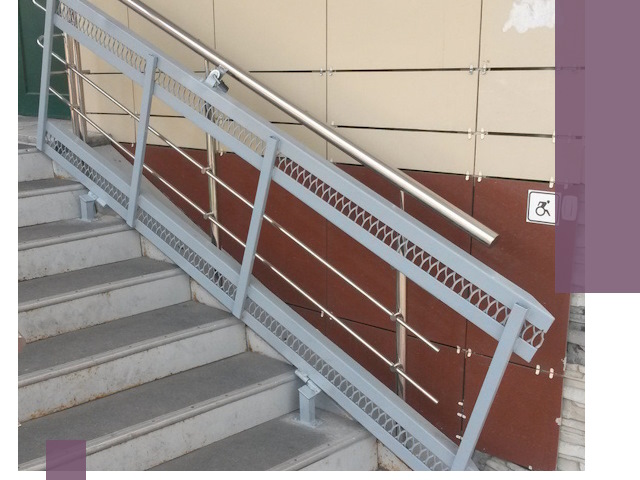 Изготовление откидных пандусов под ключ в Нерюнгри