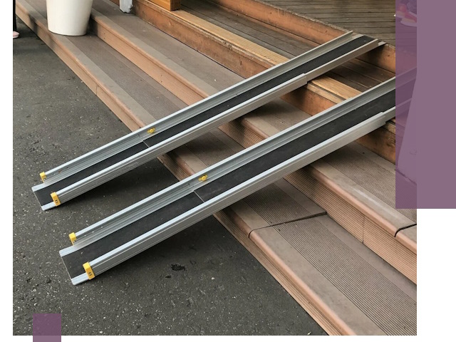 Телескопические пандусы под ключ в Нерюнгри — изготовление и монтаж