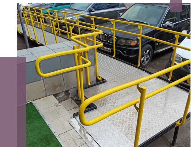 Стационарные пандусы в Нерюнгри от 13032 руб. | ПРОЛЁТ-Нрю