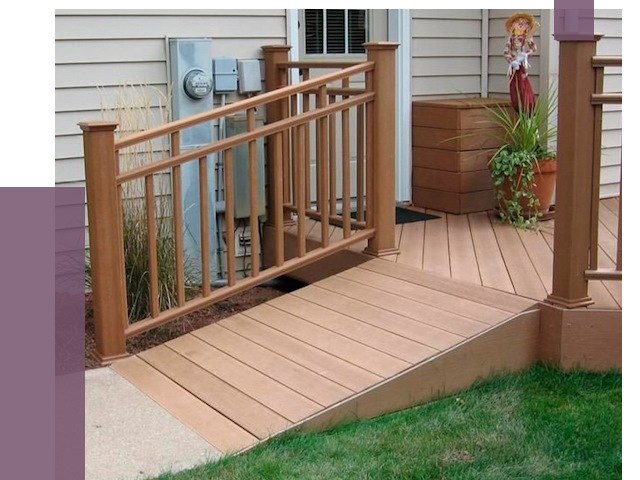 Пандус на крыльцо в Нерюнгри под ключ от 8254 руб.