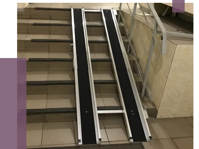 Установка пандуса в подъезд в Нерюнгри от 8471 руб. под ключ | ПРОЛЁТ-Нрю