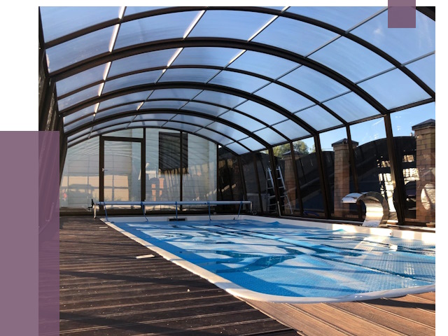 Навесы для бассейна в Нерюнгри от 17810 руб. под ключ | ПРОЛЁТ-Нрю