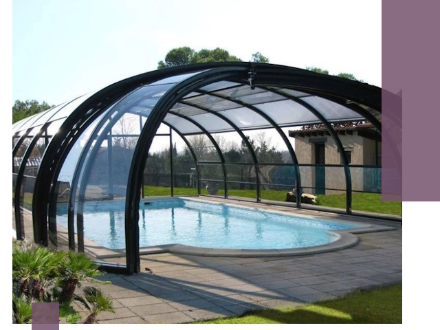 Навесы для бассейна в Нерюнгри: изготовление и монтаж под ключ