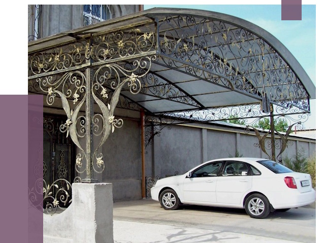 Кованые навесы в Нерюнгри от 15476 руб. | ПРОЛЁТ-Нрю