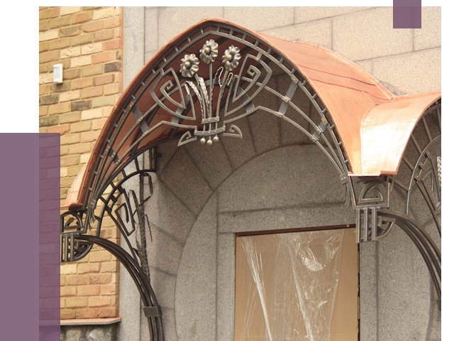 Арочные козырьки в Нерюнгри от 15476 руб. 