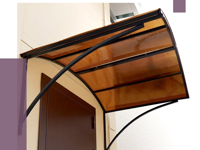 Недорогие козырьки в Нерюнгри от 8058 руб.  | ПРОЛЁТ-Нрю