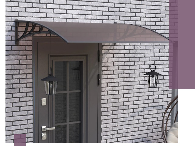 Недорогие козырьки и навесы под ключ в Нерюнгри