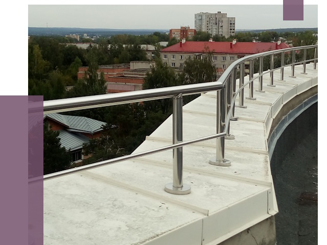 Парапеты и ограждения кровли в Нерюнгри от 5267 руб. 