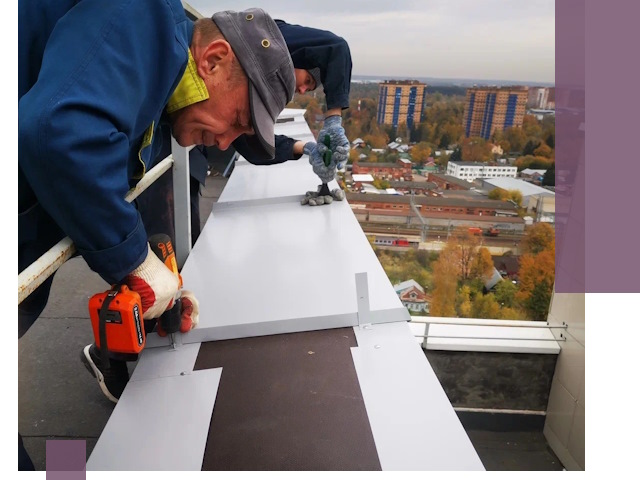 Монтаж парапетов в Нерюнгри — установка прочных металлических ограждений