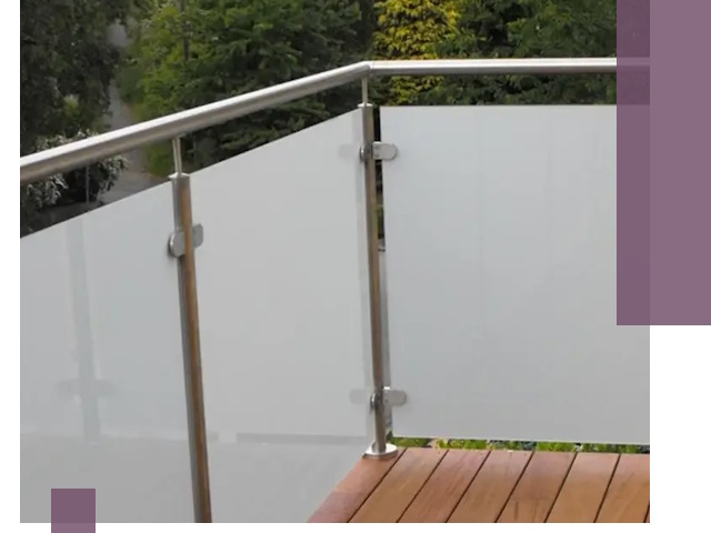 Алюминиевые парапеты для балконов и террас в Нерюнгри