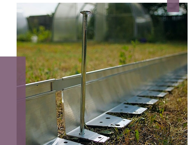 Металлические бордюры для газона в Нерюнгри от 4561 руб. | ПРОЛЁТ-Нрю