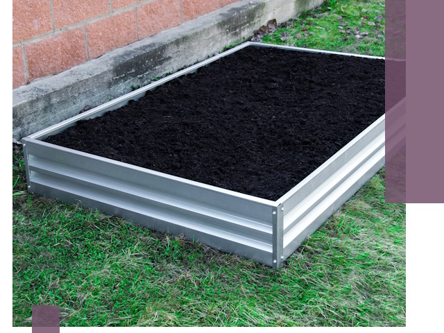 Металлические бордюры для грядок в Нерюнгри: прочность и аккуратность