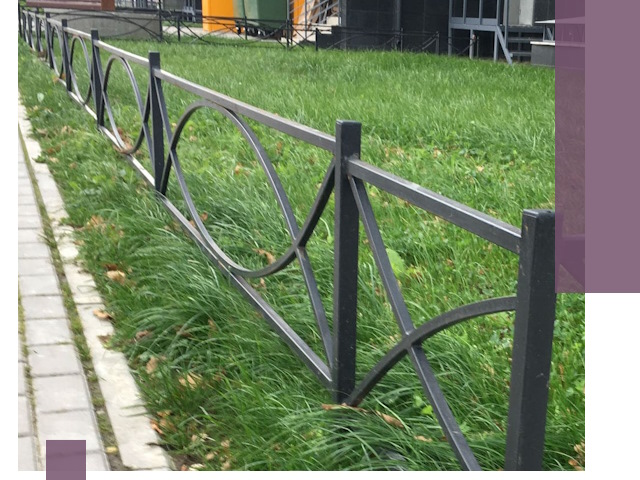 Газонные ограждения из металла в Нерюнгри — монтаж и продажа