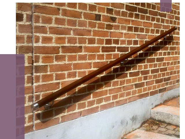 Изготовление пристенных поручней в Нерюнгри от 4724 руб. — ПРОЛЁТ-Нрю