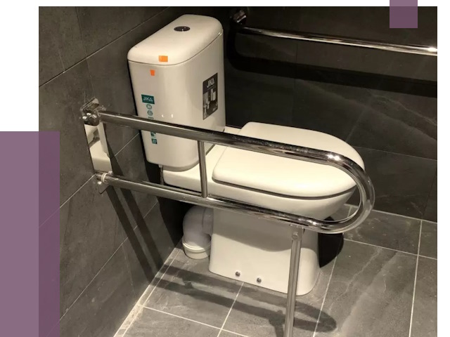 Поручни для санузлов в Нерюнгри от 4561 руб.  | ПРОЛЁТ-Нрю