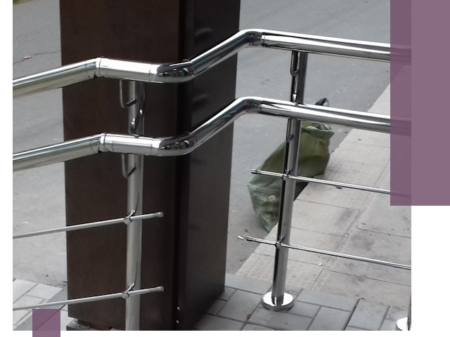 Монтаж поручней из нержавеющей стали в Нерюнгри качественно и быстро